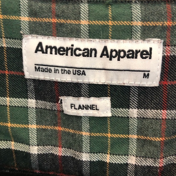 American Apparel - Flannel shirt - Picture 2 of 2